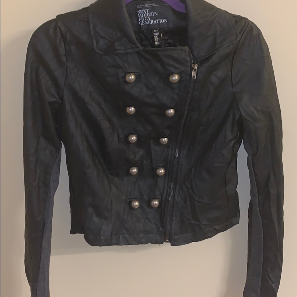 Urban Behavior Faux Leather Jacket